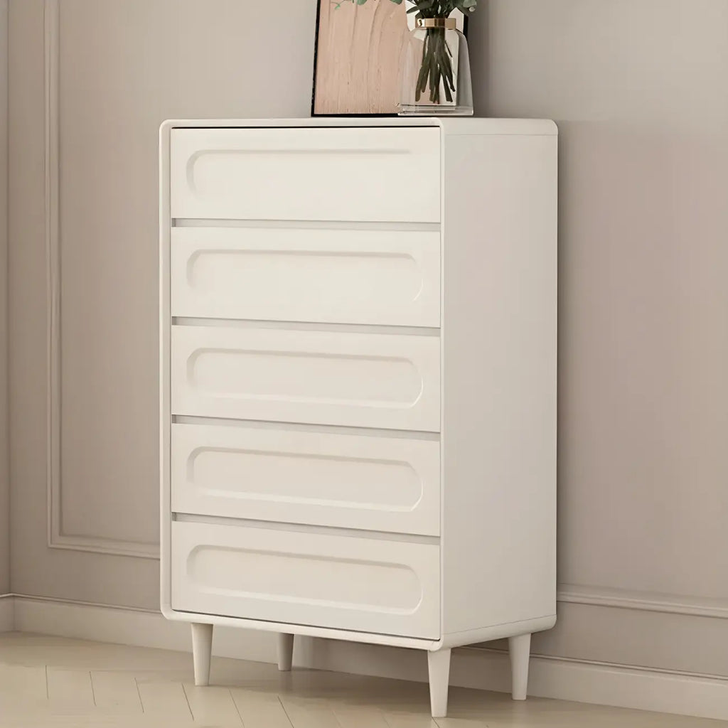 Modern White Wooden Dressers & Chests with Drawers for Homes